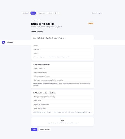 PocketPath – screenshot 4