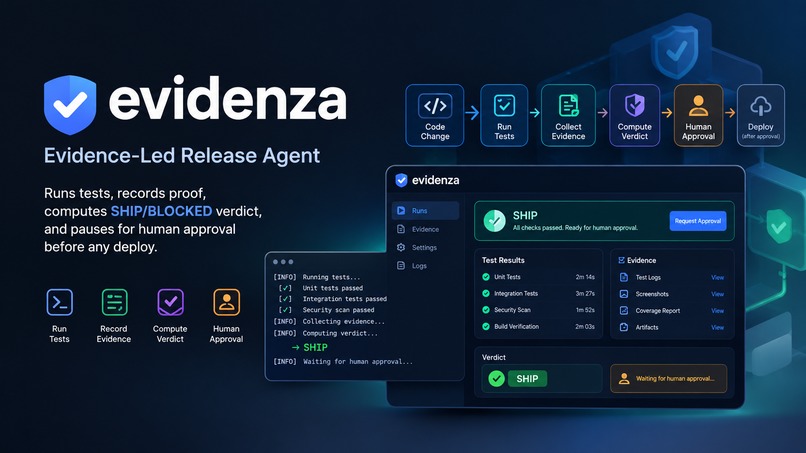 evidenza — Evidence-Led Release Agent – screenshot 1