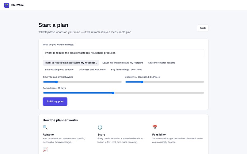 StepWise – screenshot 2