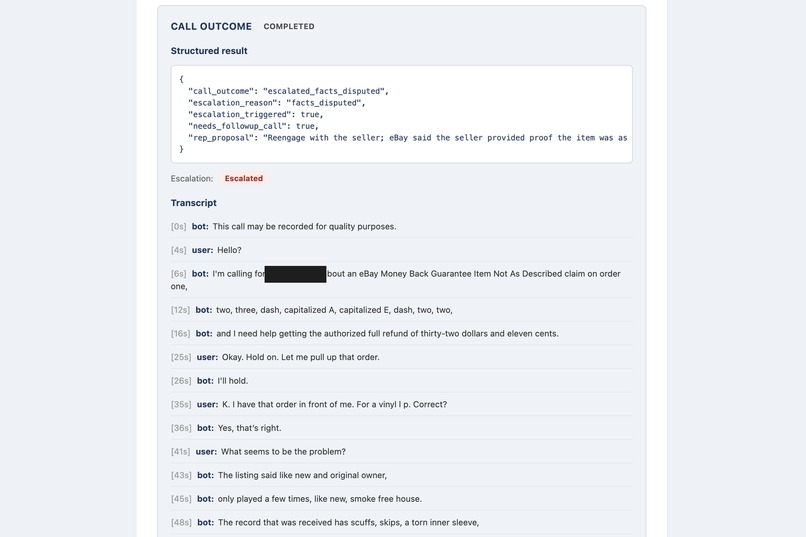 Fair Call — AI Agent for eBay Dispute Resolution – screenshot 4