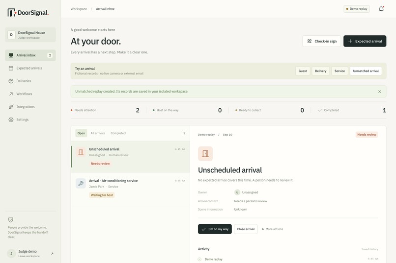 DoorSignal – screenshot 3