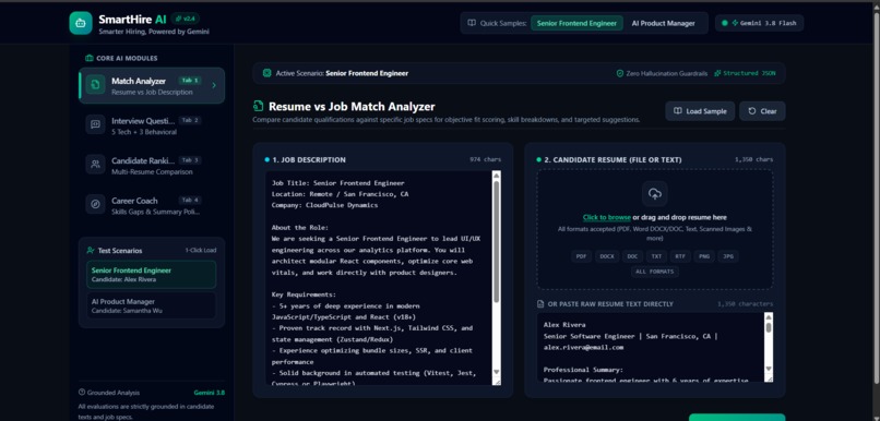 SmartHire AI – screenshot 1