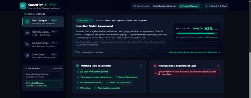 SmartHire AI – screenshot 3