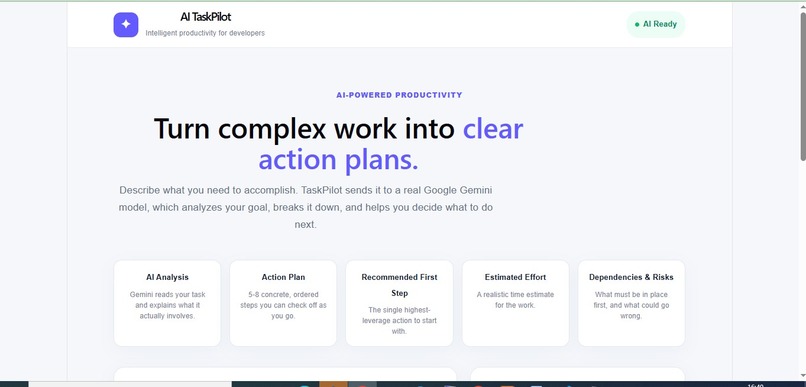 AI TaskPilot – screenshot 1