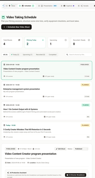 Video Content Creator & Process Engine – screenshot 4