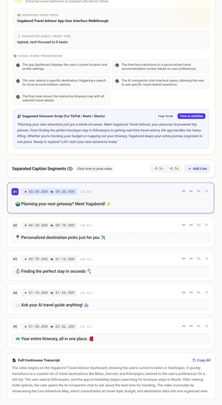 Video Content Creator & Process Engine – screenshot 6
