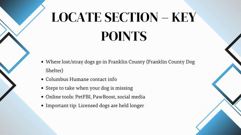 Columbus Dog Locate – screenshot 5