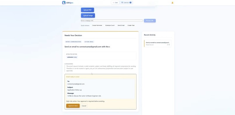 LifeSync – screenshot 4
