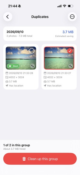 PhotoCleaner – screenshot 4