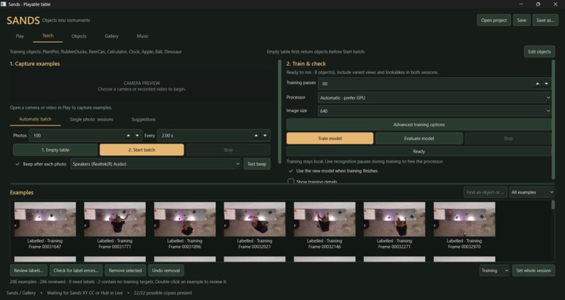 Sands Table Synth – screenshot 1