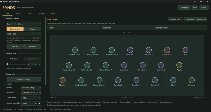 Sands Table Synth – screenshot 2