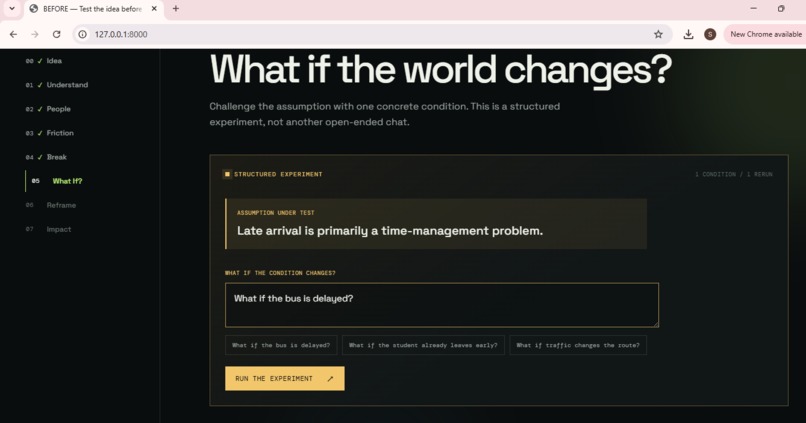 BEFORE – screenshot 10