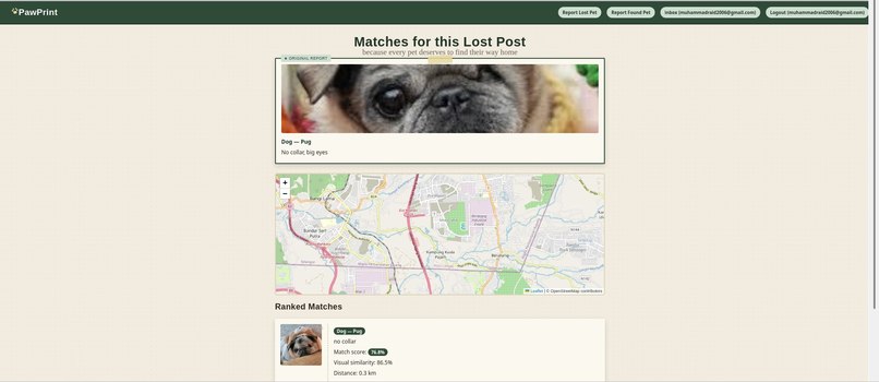PawPrint:AI Pet Finder – screenshot 4