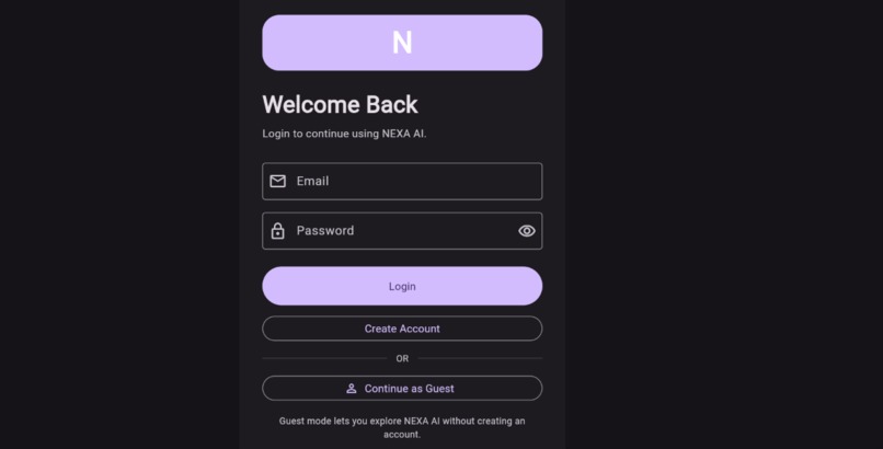 NEXA AI – screenshot 1