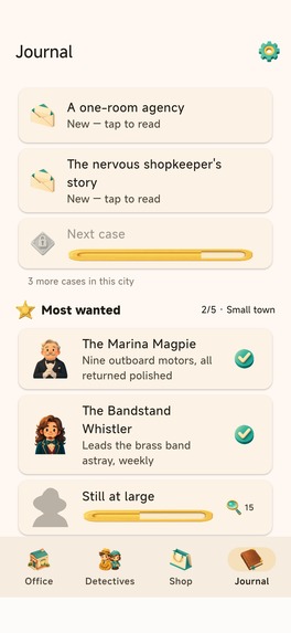 Riverside Files - Idle Tycoon – screenshot 1