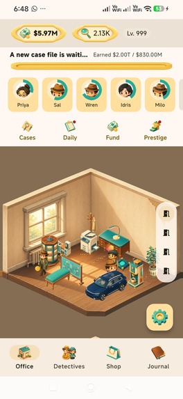 Riverside Files - Idle Tycoon – screenshot 5