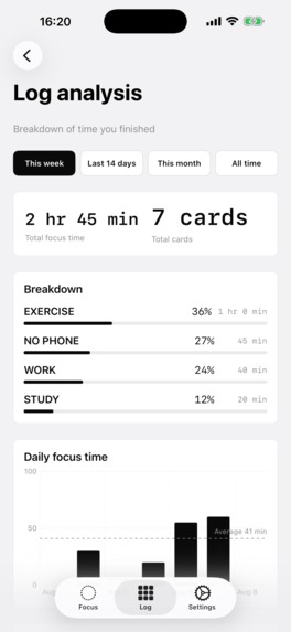 doneface — You made it. One proof card. – screenshot 5