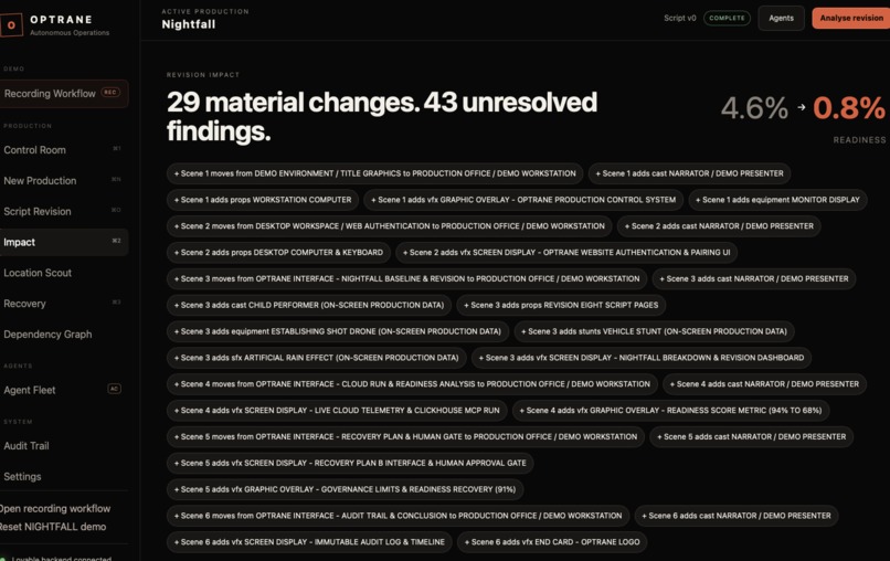 OPTRANE – screenshot 3