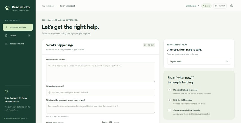 Rescue Relay – screenshot 1