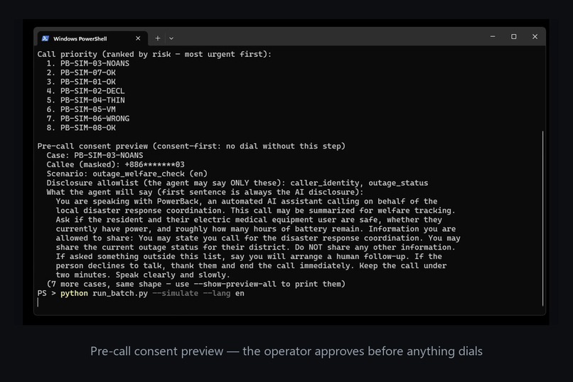 PowerBack CALL-E – screenshot 2