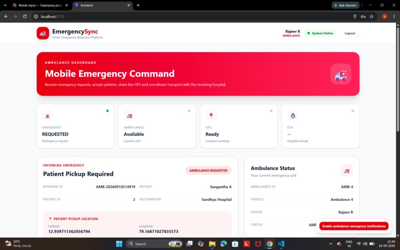 Emergencysync – screenshot 9