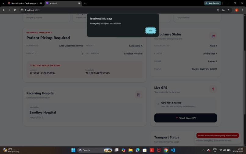 Emergencysync – screenshot 3