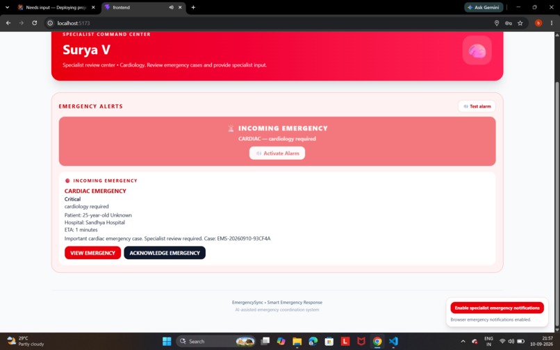 Emergencysync – screenshot 8