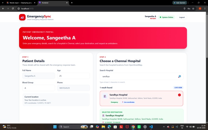Emergencysync – screenshot 10