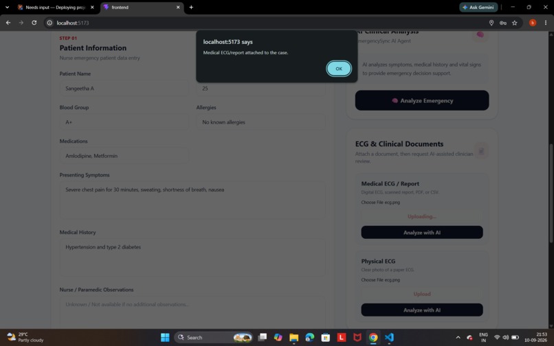 Emergencysync – screenshot 7