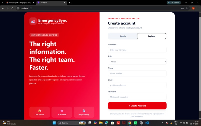 Emergencysync – screenshot 13