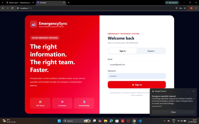Emergencysync – screenshot 14