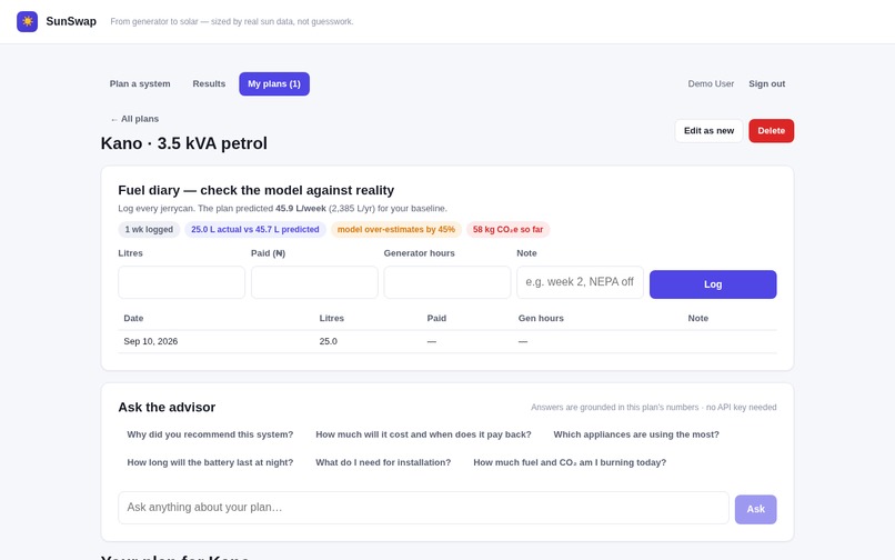 SunSwap – screenshot 4
