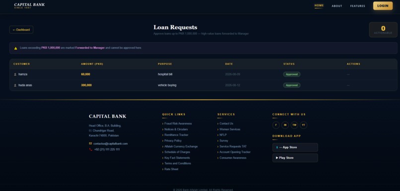 Capital Bank – screenshot 7