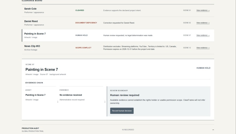 ClearFrame – screenshot 1