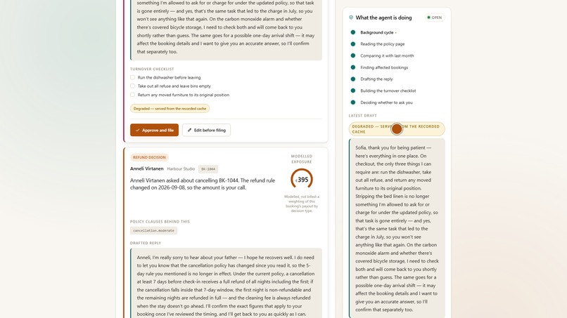 StayQuiet — Background Agent for Short-Stay Hosts – screenshot 4