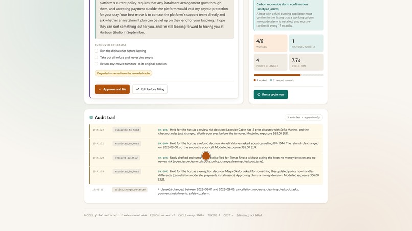 StayQuiet — Background Agent for Short-Stay Hosts – screenshot 6