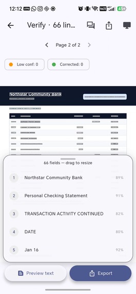 OCR Verify – screenshot 2