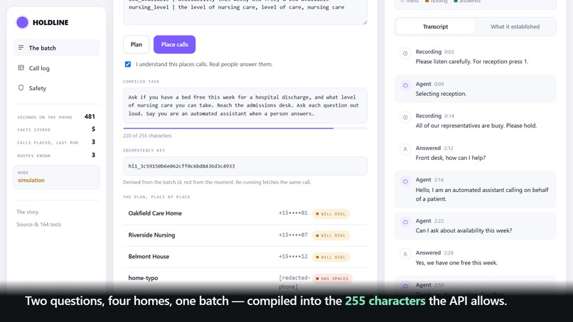 HOLDLINE – screenshot 6