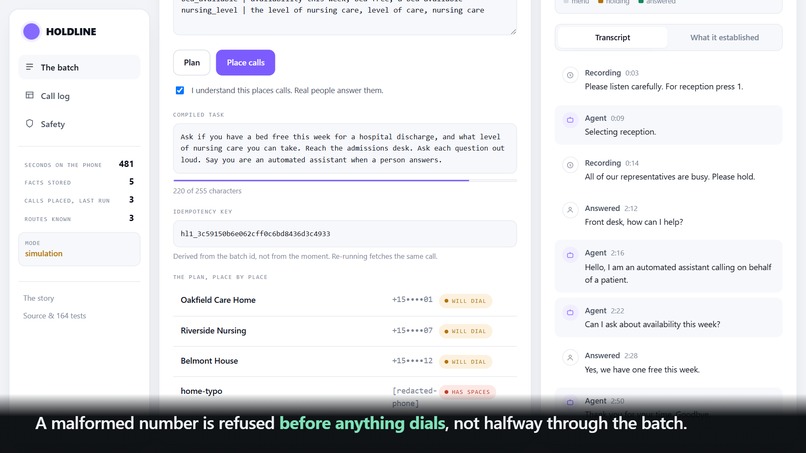 HOLDLINE – screenshot 7