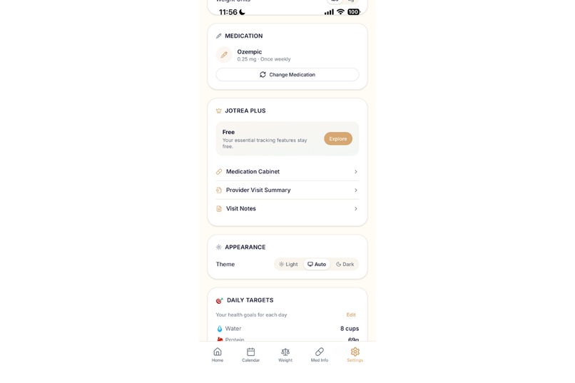 Jotrea — GLP-1 Tracker – screenshot 8