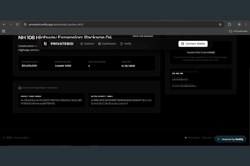 PrivateBid – screenshot 5
