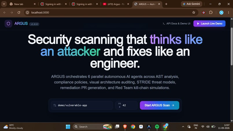 ARGUS – screenshot 1