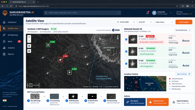 SAMUDRANETRA AI – screenshot 2