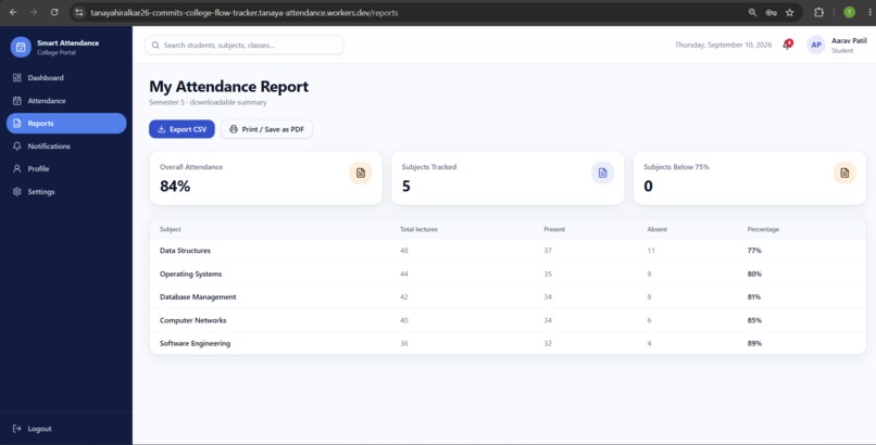 AttendIQ – screenshot 5