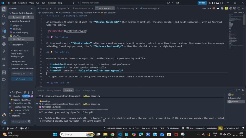 MeetWise – screenshot 2