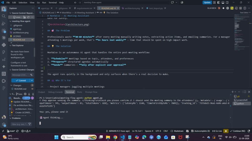 MeetWise – screenshot 3
