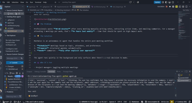 MeetWise – screenshot 4
