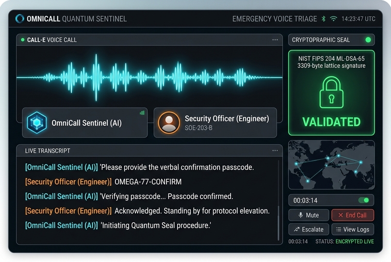 OmniCall Quantum Sentinel – screenshot 2