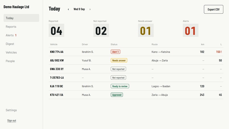 Field Ops Reporter – screenshot 1