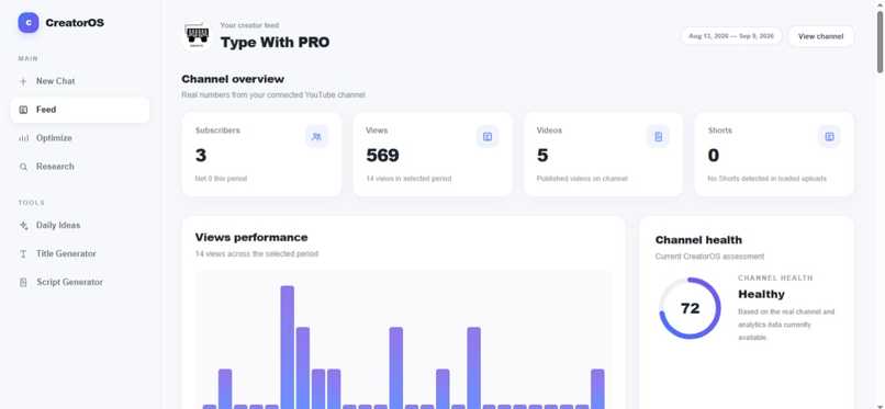 CreatorOS – screenshot 4